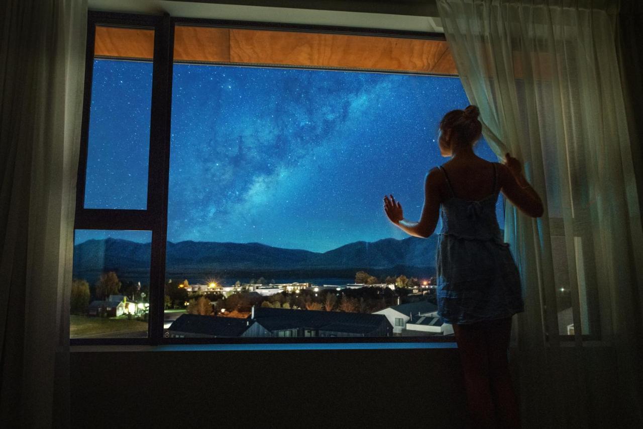 Galaxy Boutique Hotel Lago Tékapo Exterior foto Milky Way over the city of La Serena, Chile